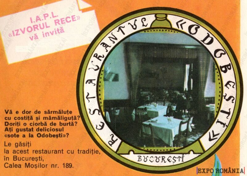 Reclamă Restaurant Odobesti