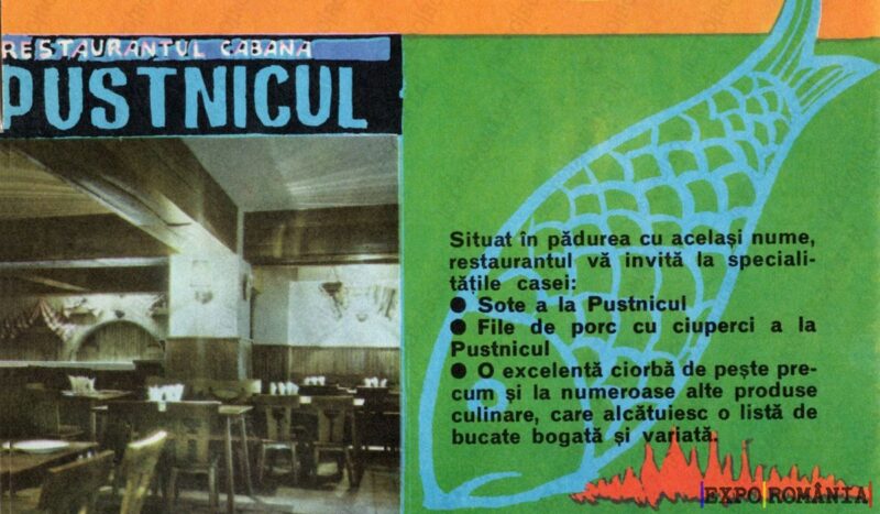 Reclamă Restaurant Pustnicul