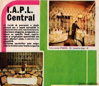 Reclamă Restaurant Stadion