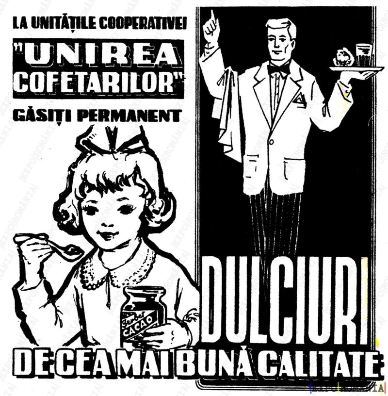 Reclamă Unirea Cofetarilor