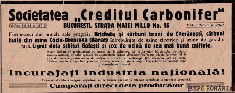 Reclamă Creditul Carbonifer