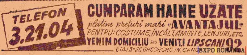 Reclamă Haine Cumpar - 03