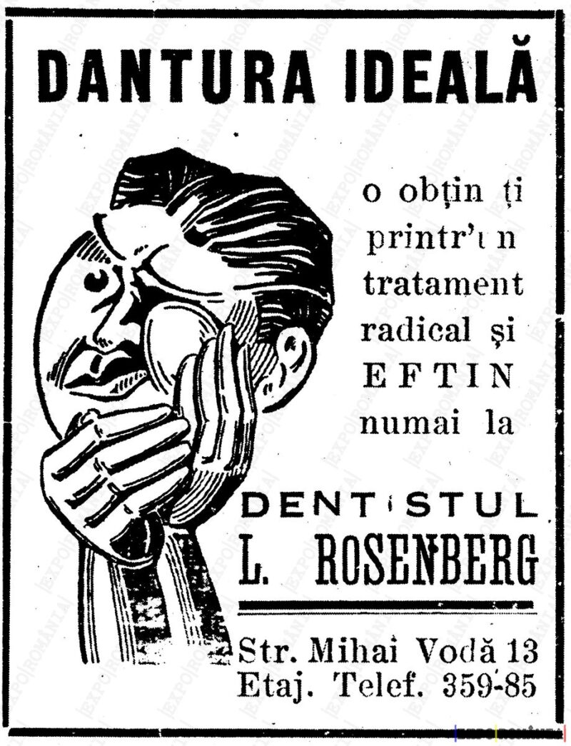 Reclamă Dentist Rosenberg