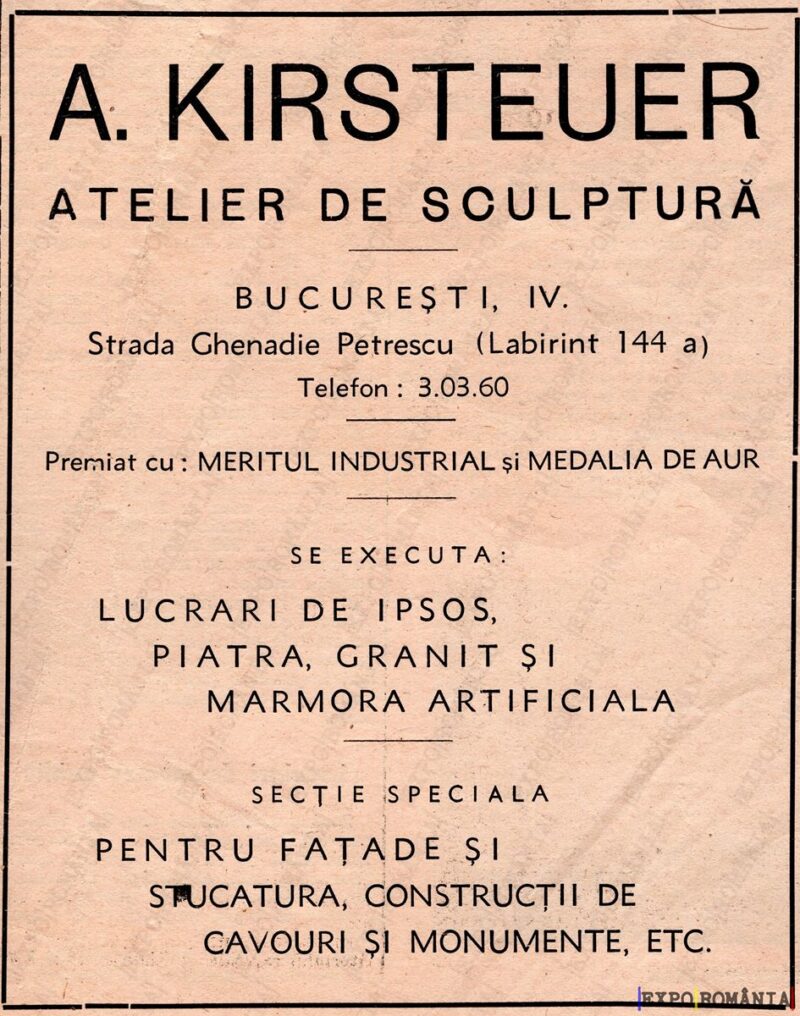 Reclamă Sculptura