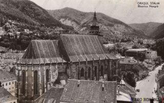 Carte poștală - Orașul Stalin - Județul Brașov - Anii '50