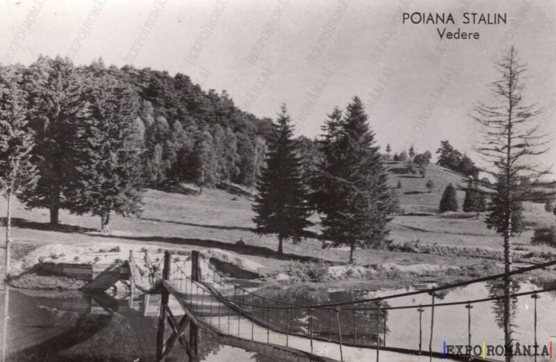 Carte poștală - Poiana Stalin - Județul Brașov - Anii '50