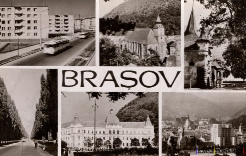 Carte poștală - Brașov - Județul Brașov - Anii '60 - 11