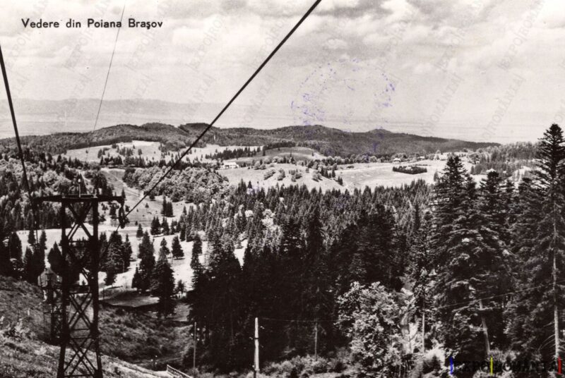 Carte poștală - Poiana Brașov - Județul Brașov - Anii '60 - 06