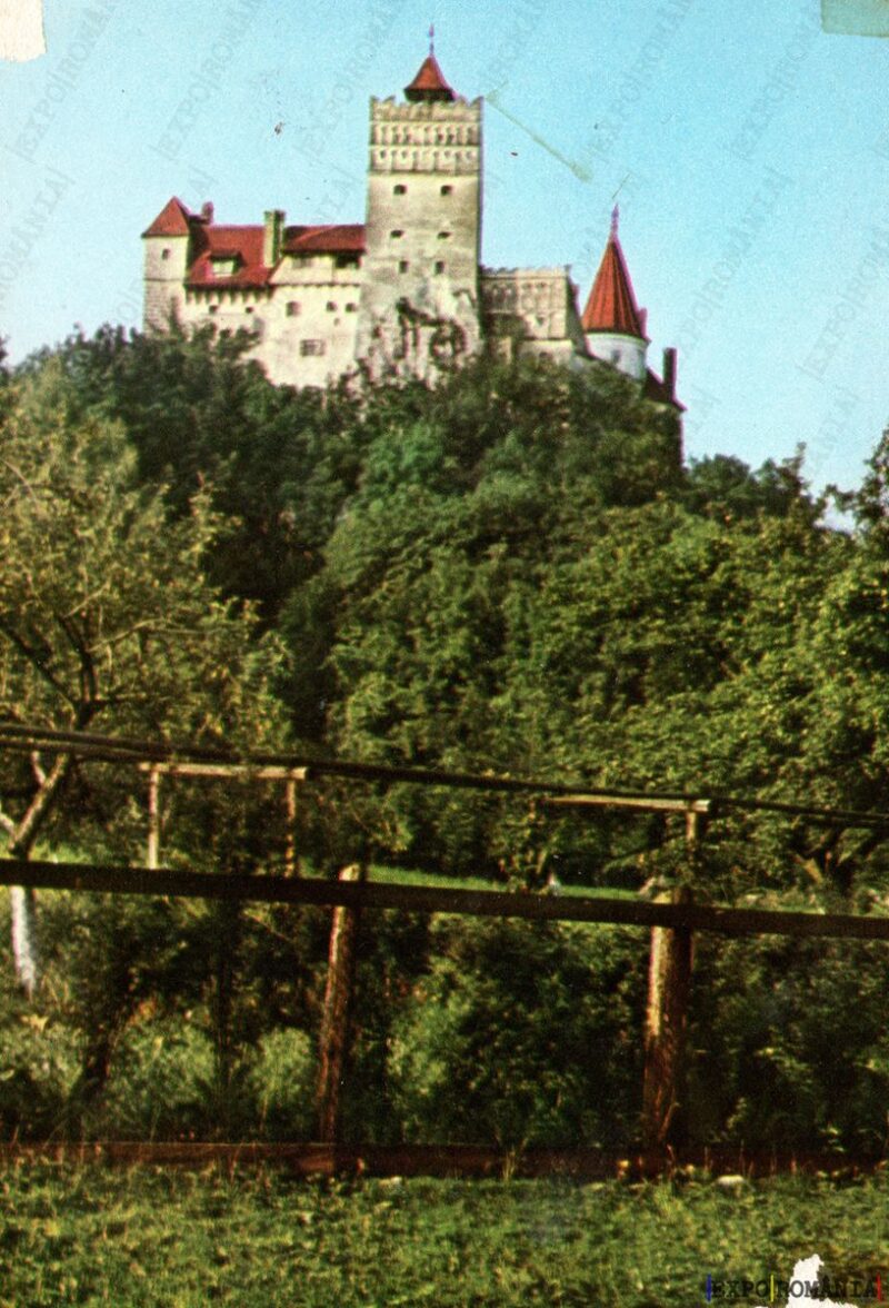Carte poștală - Castelul Bran - Jpg - Județul Brașov - Anii '70 - 01