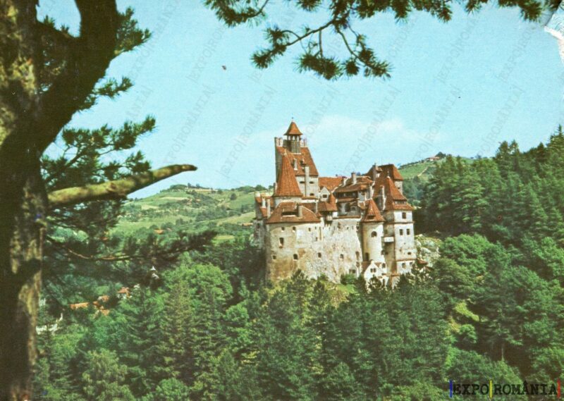 Carte poștală - Castelul Bran - Jpg - Județul Brașov - Anii '70 - 02