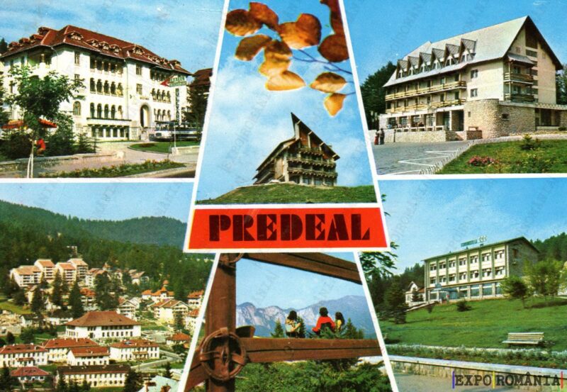 Carte poștală - Predeal - Județul Brașov - Anii '80 - 09