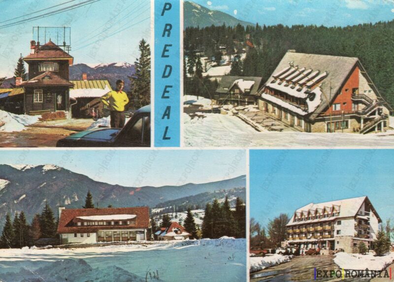 Carte poștală - Predeal - Județul Brașov - Anii '80 - 10