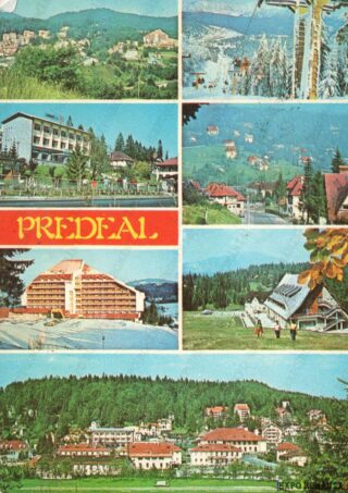 Carte poștală - Predeal - Județul Brașov - Anii '80 - 12