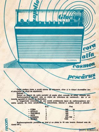 Reclamă Radio  Cora Alfa