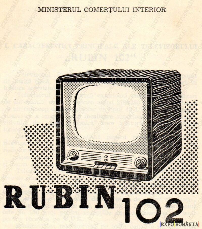 Reclamă Televizoare Rubin
